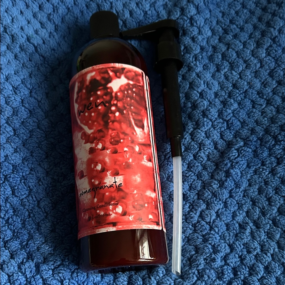 WEN Pomegranate Cleansing Conditioner 32oz Bottle FACTORY SEALED with PUMP - Picture 11 of 16